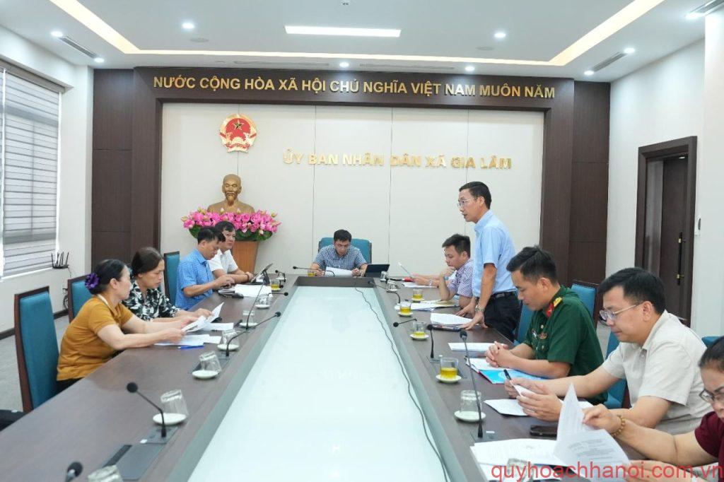 Hội nghị lấy ý kiến quy hoạch Tổng mặt bằng Nhà máy xử lý nước thải Phú Thị